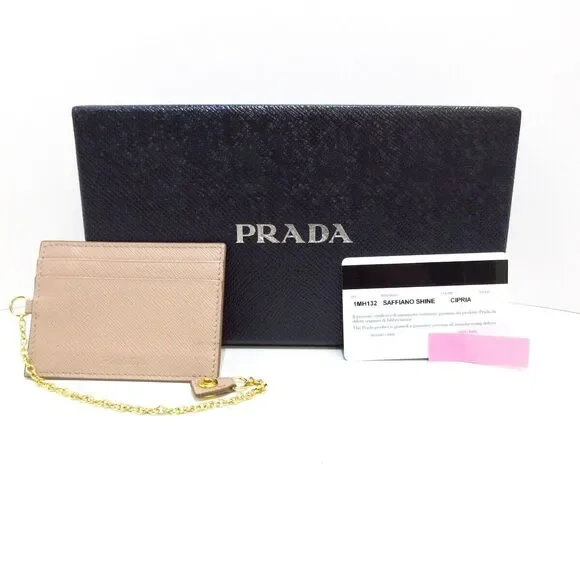 Auth Prada - Pink Beige Saffiano #149324P18B - Picture 10 of 10